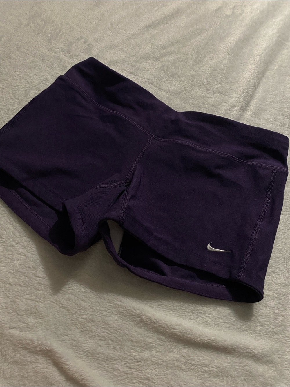 Nike Women's Purple Athletic Short Shorts